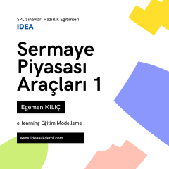 Sermaye Piyasası Araçları 1 Online Eğitim