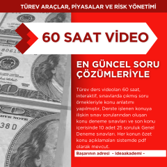 Türev Araçlar, Piyasalar ve Risk Yönetimi